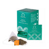 Solaris Tea Peppermint, 25 Organic Enveloped Pyramid Teabags 2g x25