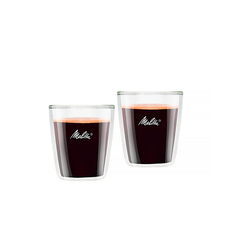 Melitta Espresso Glasses, Double-Walled, 2 Pcs, 80ml