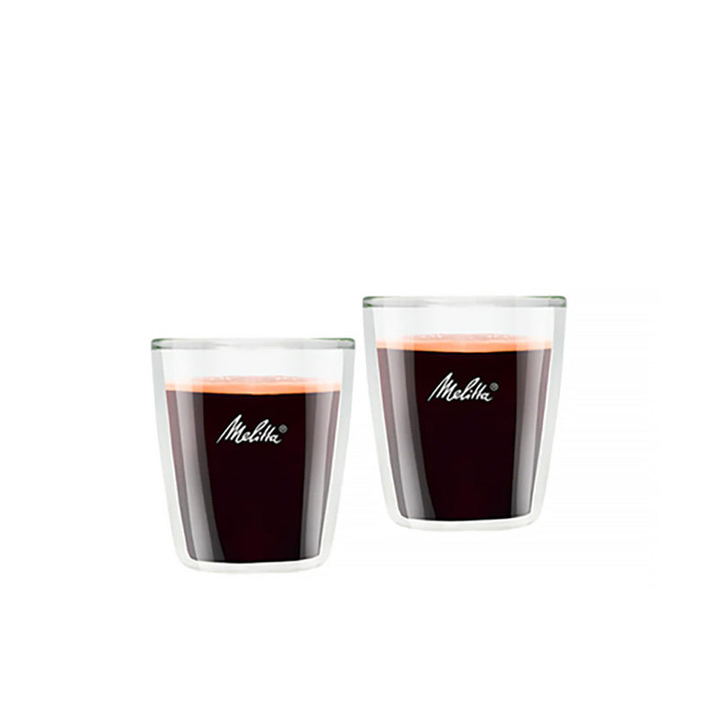 Melitta Espresso Glasses, Double-Walled, 2 Pcs, 80ml