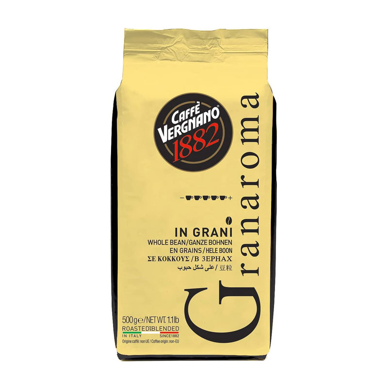 Caffe Vergnano GranAroma Whole Coffee Beans (500g)