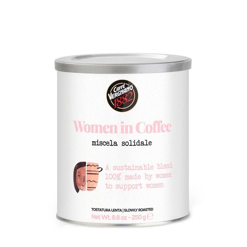 Caffe Vergnano - Women in Coffee, Ground Coffee (250 gm)