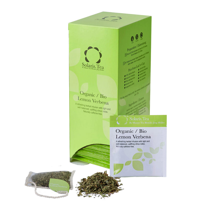 Solaris Lemon Verbena Organic Silk Teabags x40