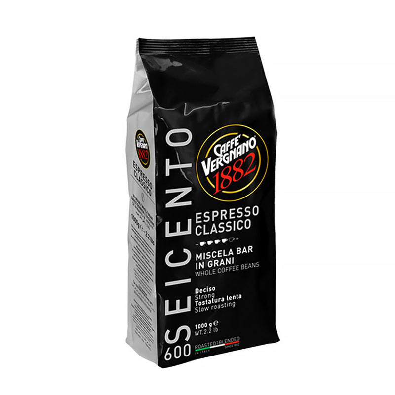 Caffe Vergnano Espresso CLASSICO 600 Seicento Coffee Beans (1 Kg)