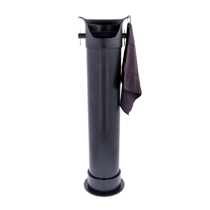 The Big Barista Black Knock Box 860mm - Ø 230mm