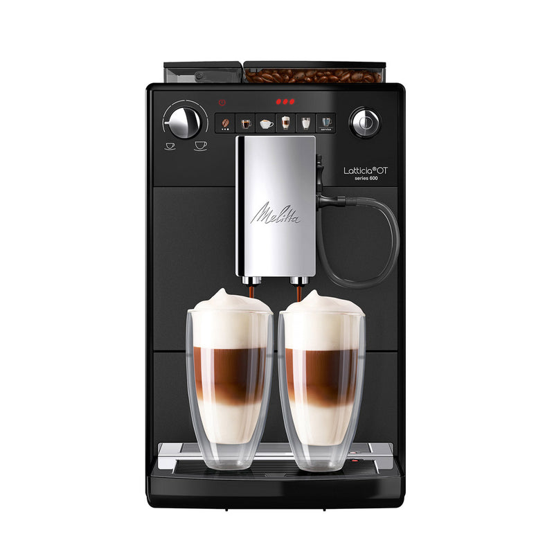 Melitta LATTICIA OT Automatic Coffee Machine with Integrated Grinder & Milk Frother Steamer