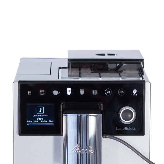 Melitta LATTE SELECT Automatic Coffee Machine with Integrated Grinder & Milk System