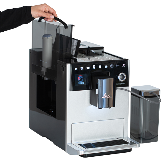 Melitta LATTE SELECT Automatic Coffee Machine with Integrated Grinder & Milk System