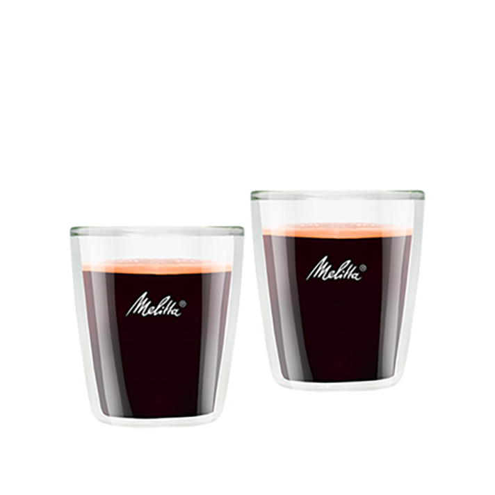 Melitta Espresso Glasses, Double-Walled, 2 Pcs, 80ml