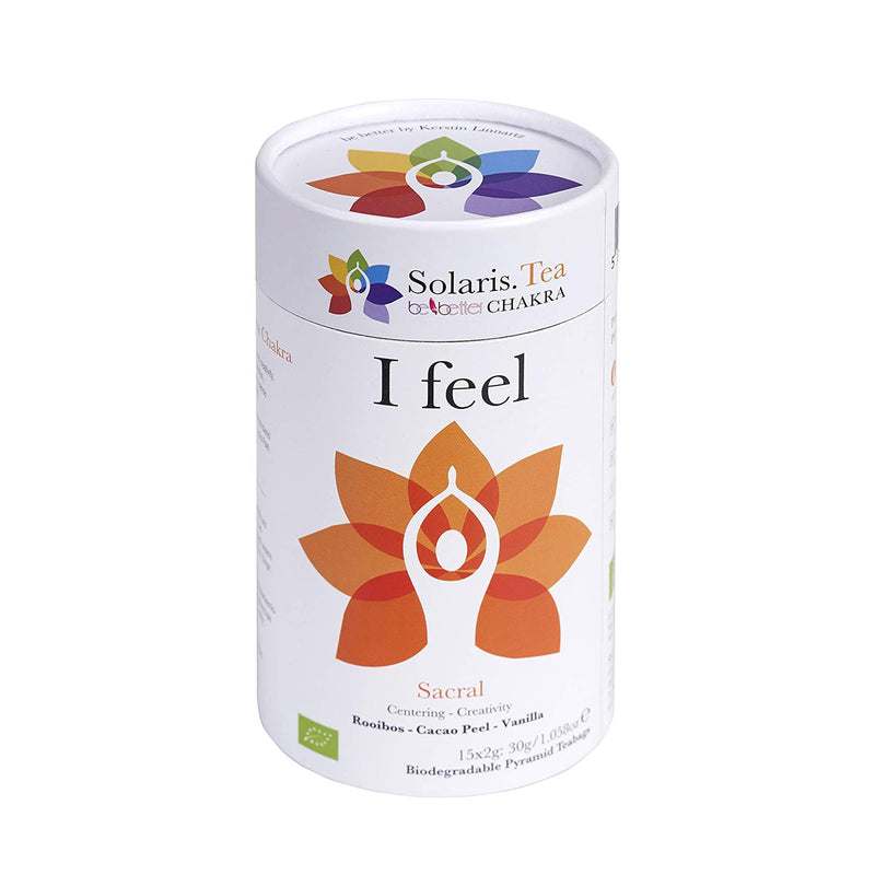 Solaris I Feel – Sacral Chakra Organic Teabags x15