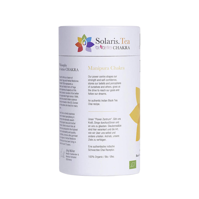 Solaris I Do – Solar Plexus Chakra Organic Teabags x15