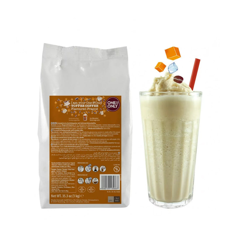 One & Only Toffee Coffee Frappe 1Kg