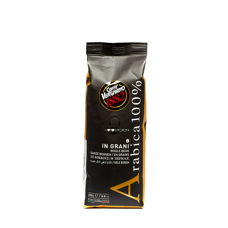 Caffe Vergnano ARABICA 100% Whole Coffee Beans (250g)