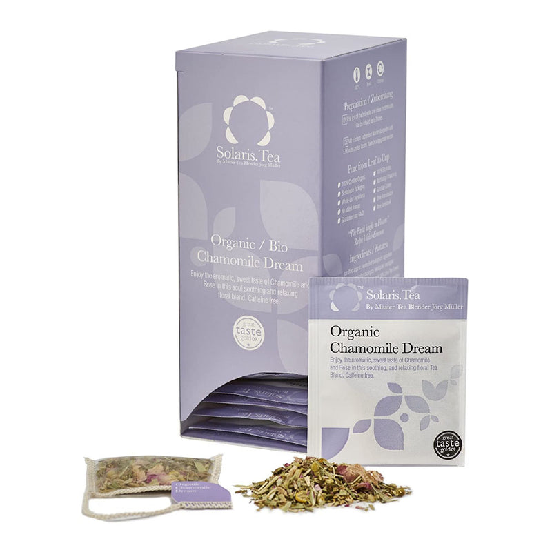 Solaris Chamomile Dream Organic Silk Teabags x40