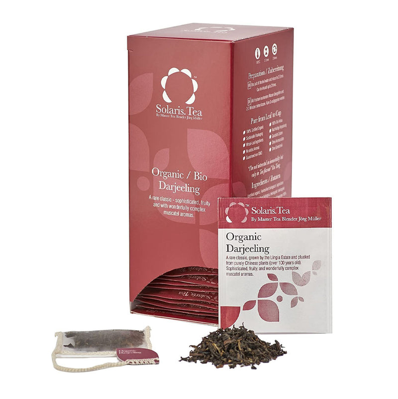 Solaris Darjeeling Tea Organic Silk Teabags x40