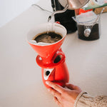 Melitta Porcelain Coffee Filter (Red)