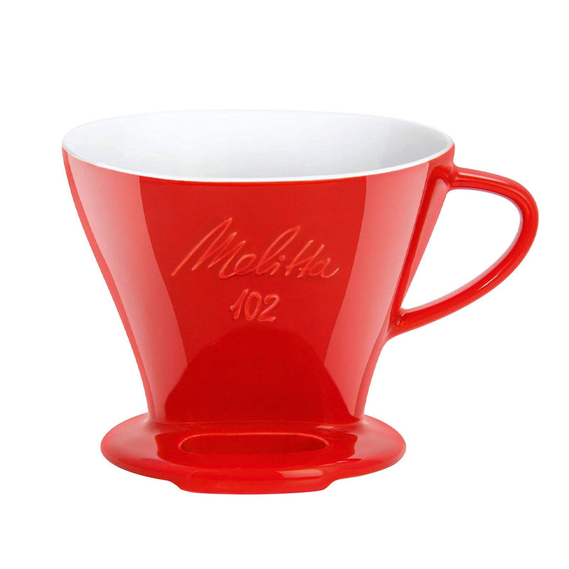 Melitta Porcelain Coffee Filter (Red)