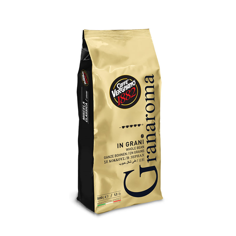 Caffe Vergnano GranAroma Whole Coffee Beans (500g)