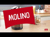 Melitta MOLINO Electric Coffee Grinder, Grinding Disc, 2-14 cups, 17 Settings, 200g Beans Container