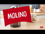 Melitta MOLINO Electric Coffee Grinder, Grinding Disc, 2-14 cups, 17 Settings, 200g Beans Container