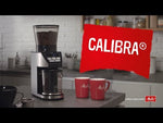 Melitta CALIBRA Automatic Electric Coffee Grinder, Conical Burr Grinder, 39 Settings, 375g Beans Container