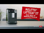 Melitta LATTICIA OT Automatic Coffee Machine with Integrated Grinder & Milk Frother Steamer