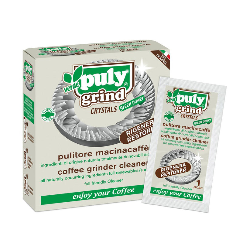 Puly Grind Crystals Coffee Grinder Cleaner, 10 Doses